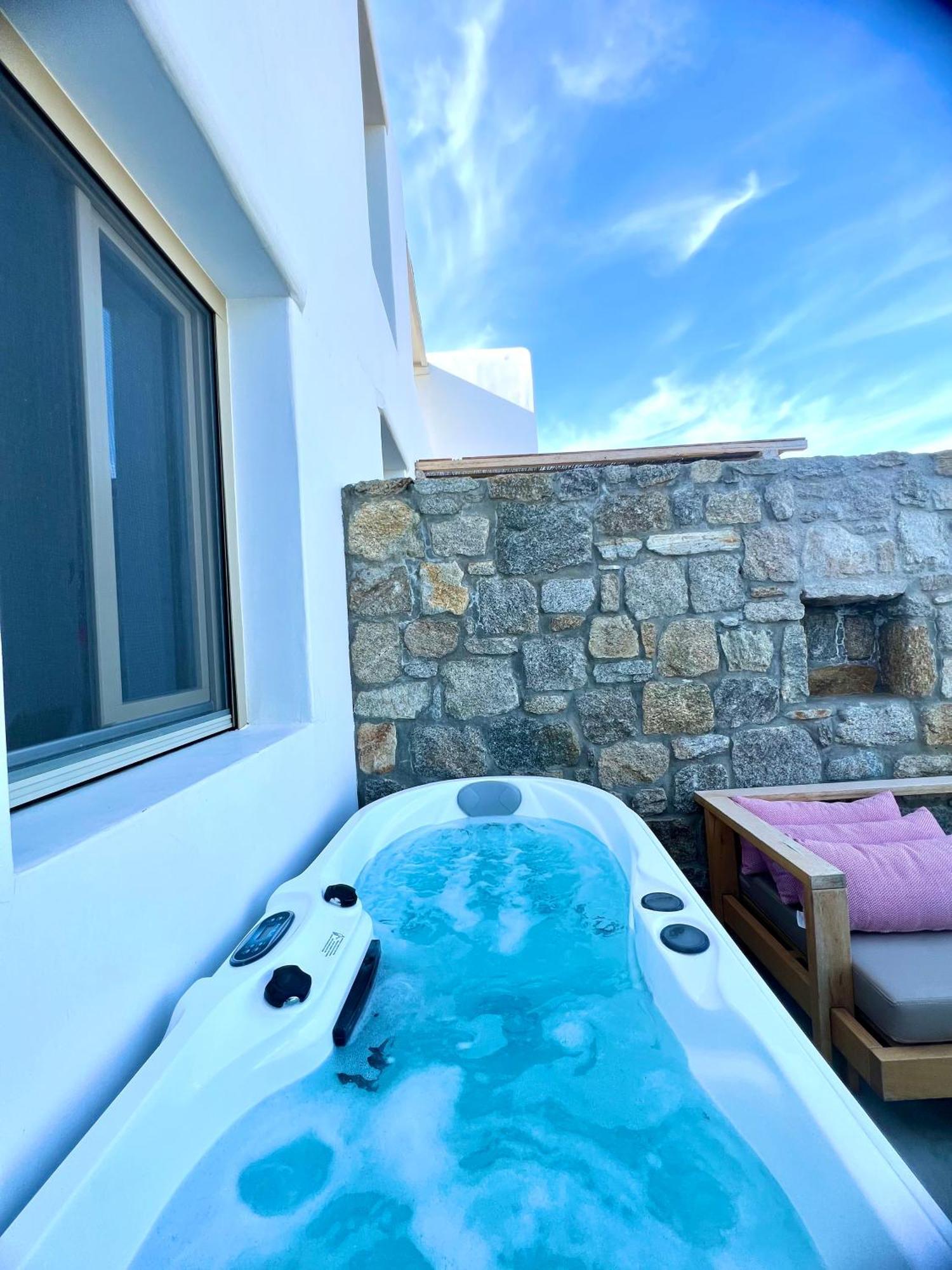 Due Mari Mykonos Hotel Agios Ioannis Diakoftis Exterior photo