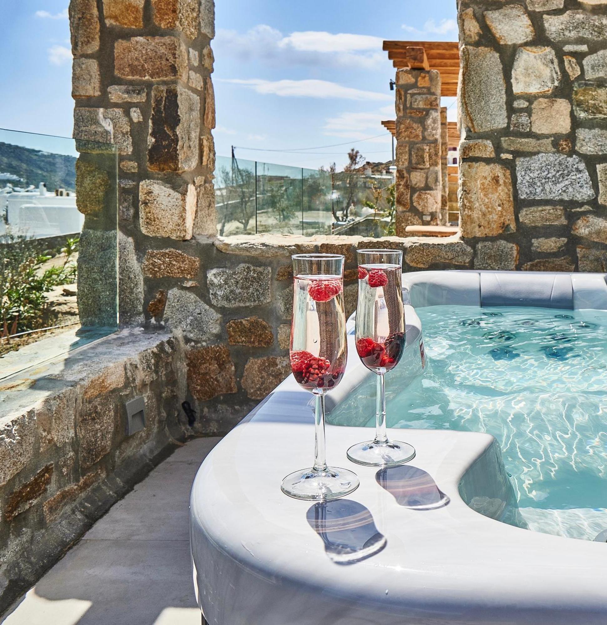 Due Mari Mykonos Hotel Agios Ioannis Diakoftis Exterior photo